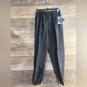 Race Ready Sleek Black Joggers for Women